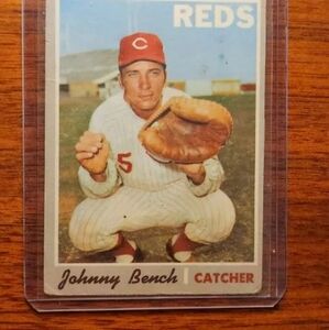 1970 Topps #660 Johnny bench